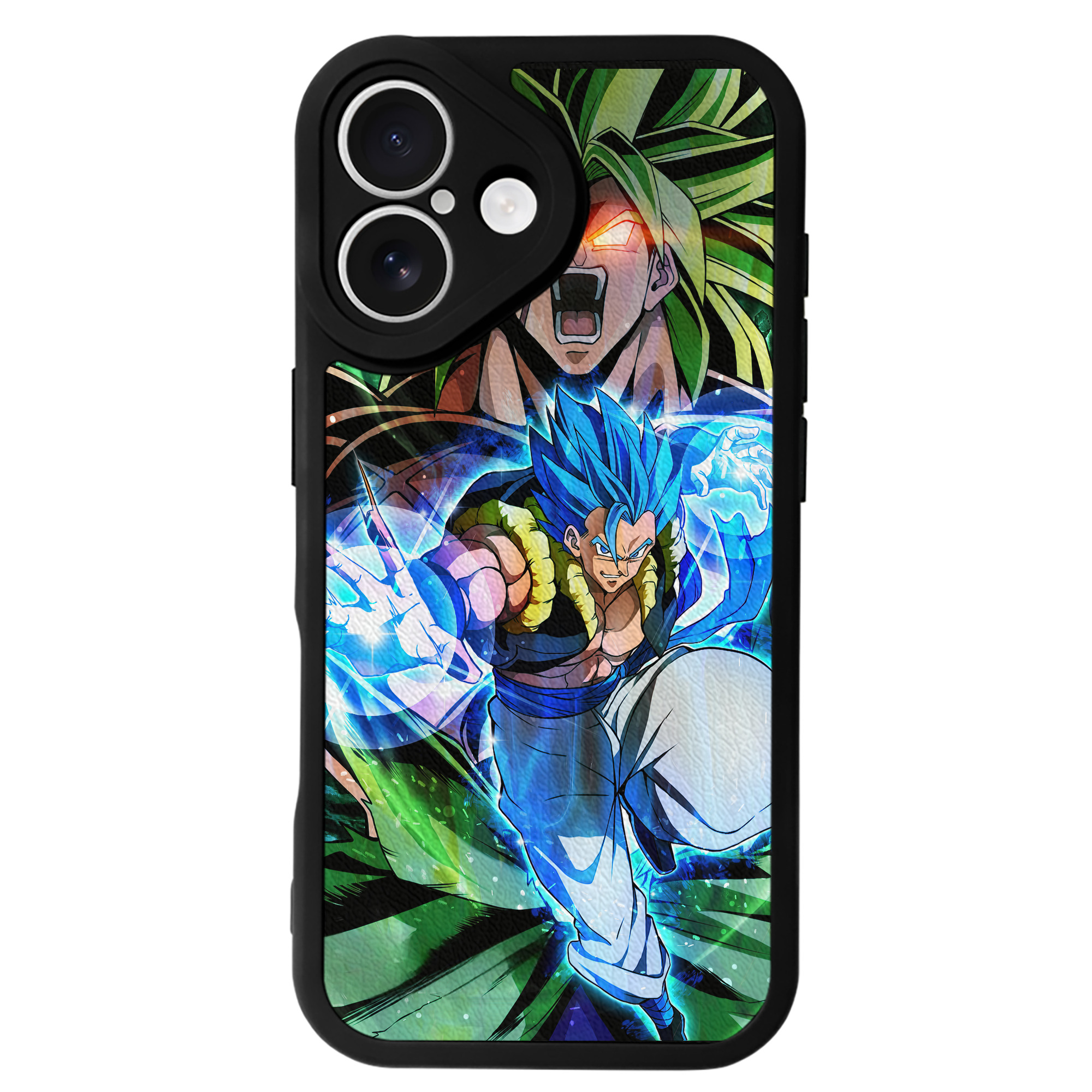 （画像用） ドラゴンボール DRAGON BALL 【iPhone 16シリーズ対応】シリコンスマホケース（レザー調） 材質：シリコン